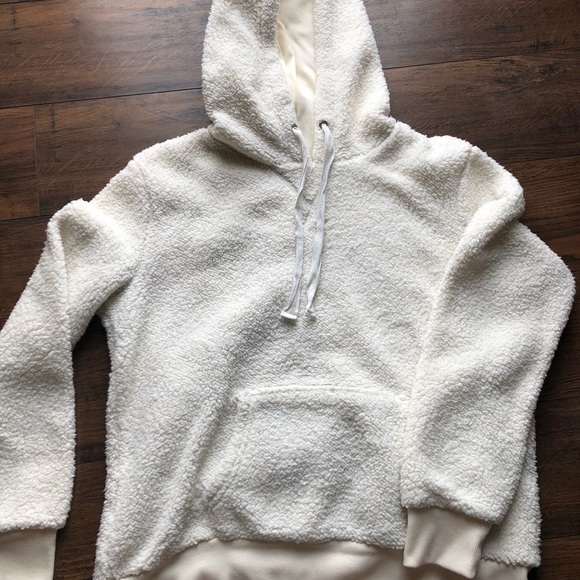 Hippie Rose Tops - Sherpa hoodie